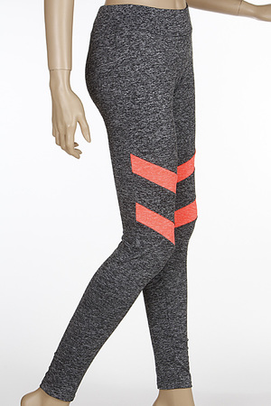 Chevron Sporty Inspired Yoga Pants 6IBD